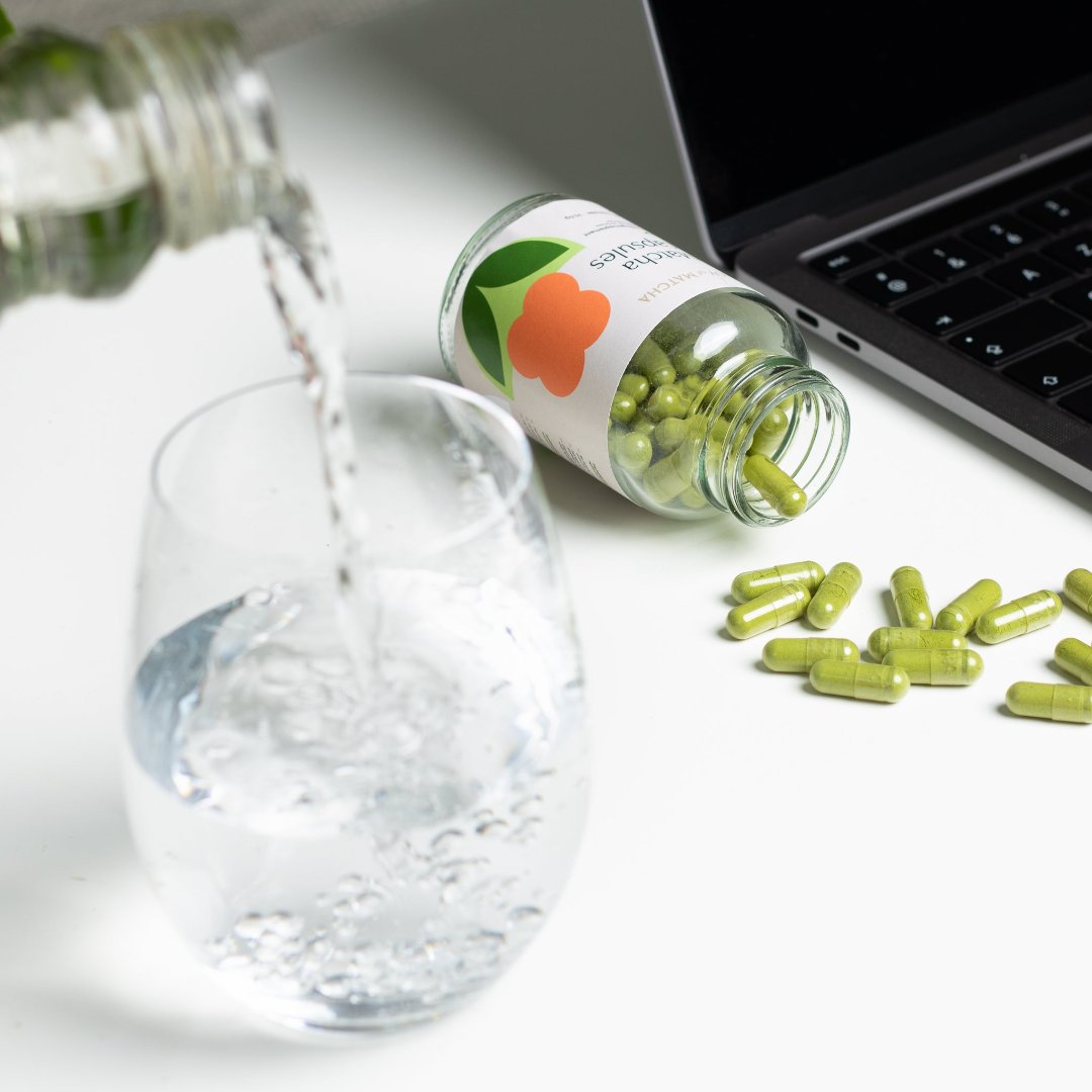 Joy of Matcha Capsules de matcha Bio – vue 2