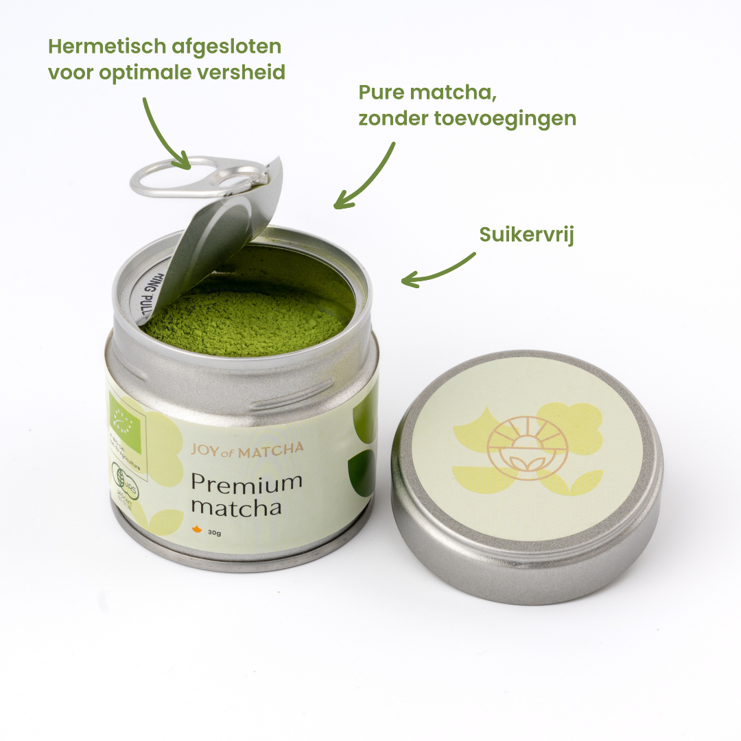 Joy of Matcha Premium Matcha Bio – thé matcha – vue 4