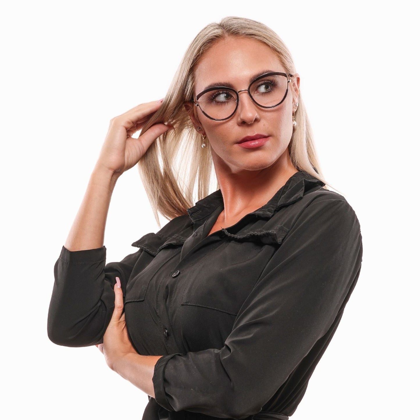 Emilio Pucci Black Women Glasses Frame