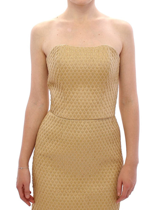 Andrea Incontri Beige Silk Cami Tank Top