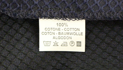 Andrea Incontri Blue Cropped Cotton Pants