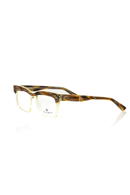 Frankie Morello Brown Acetate Men Frame