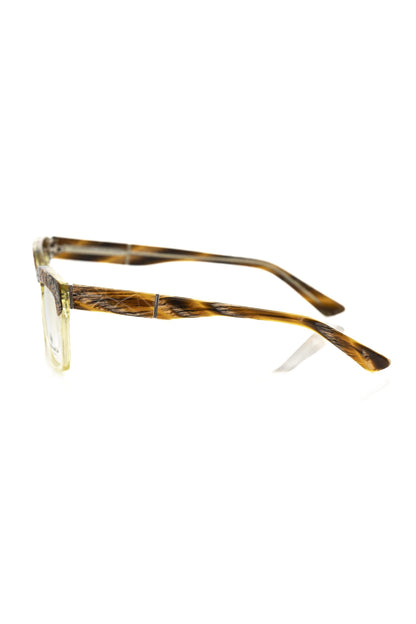 Frankie Morello Brown Acetate Men Frame