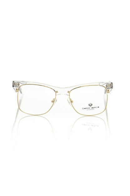 Frankie Morello Gold Metallic Fiber Men Frame