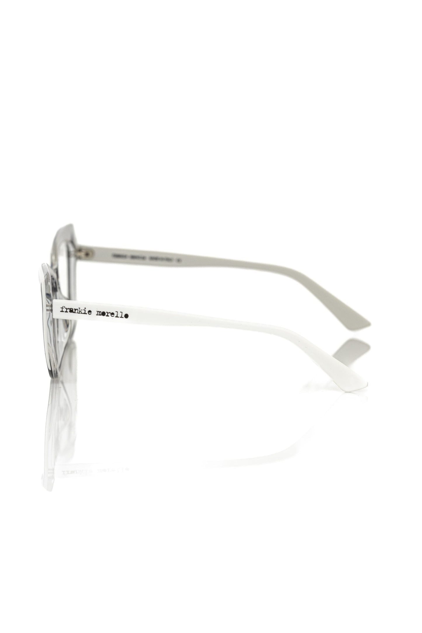 Frankie Morello Black Acetate Women's Eyeglass Frame