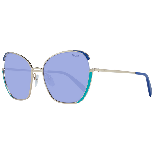 Emilio Pucci Gold Women Sunglass