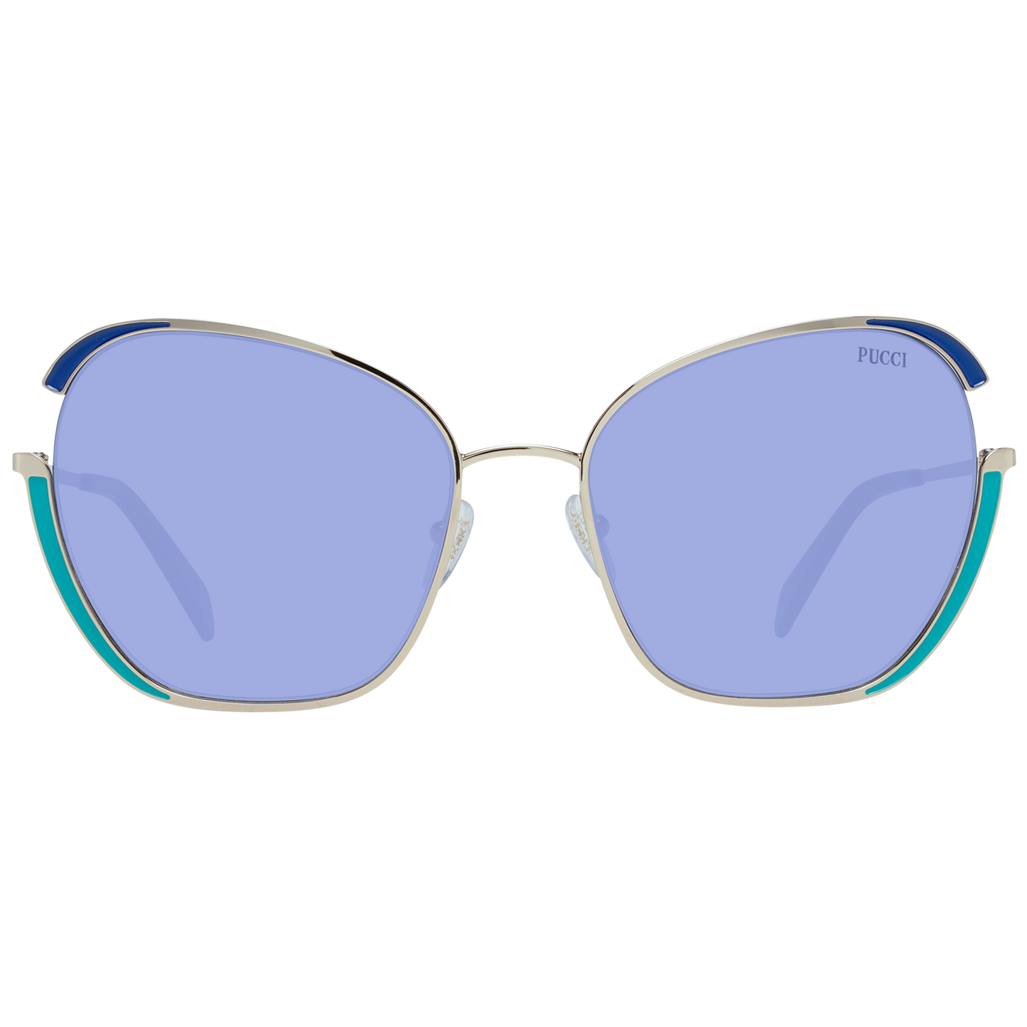 Emilio Pucci Gold Women Sunglass