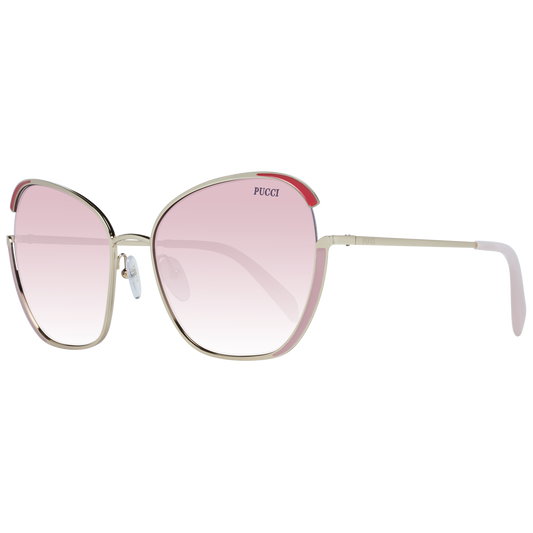 Emilio Pucci Gold Women Sunglass