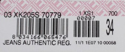 Acht Blue Cotton Regular Straight Fit Jeans