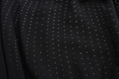 Exte Black Neck Wrap Top Blouse