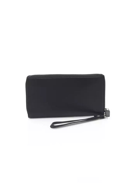 Automobili Lamborghini Black Calfskin Men Wallet