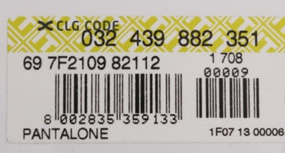 GF Ferre Gray Cotton Stretch Chinos Pants