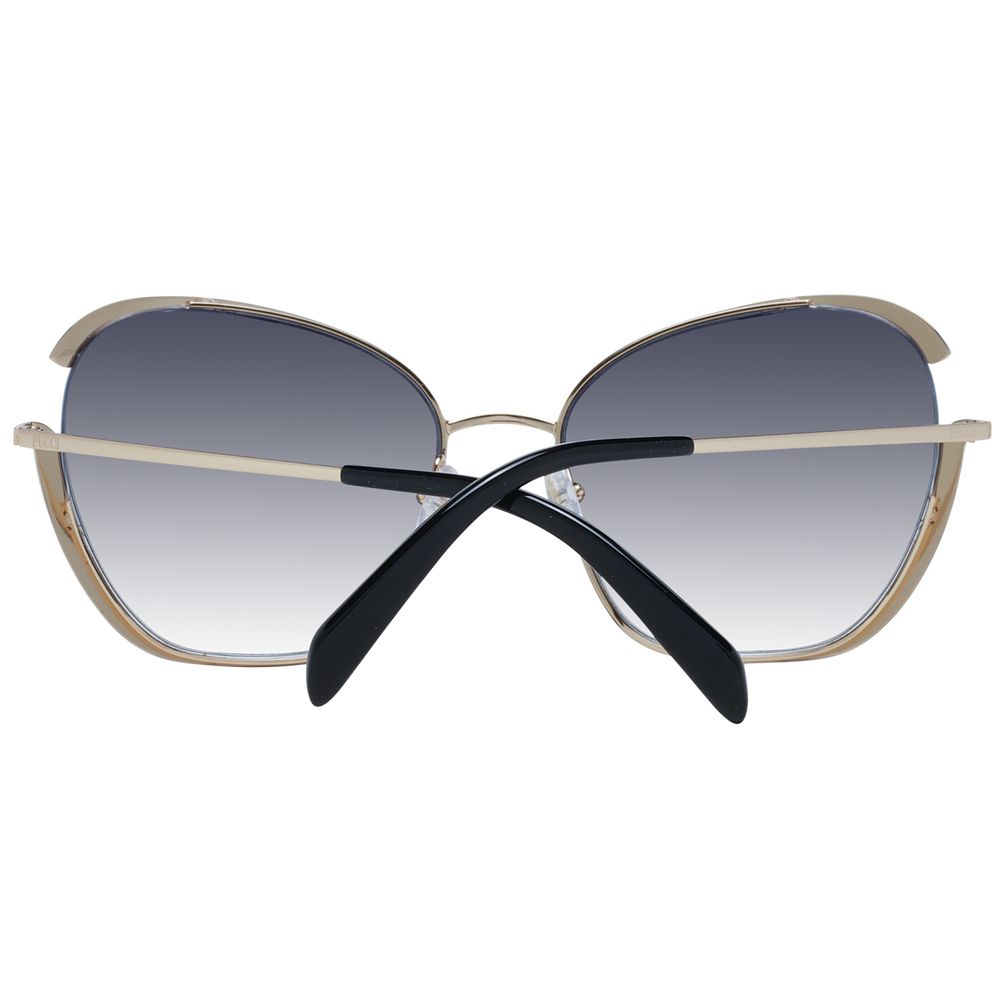 Emilio Pucci Gold Women Sunglass