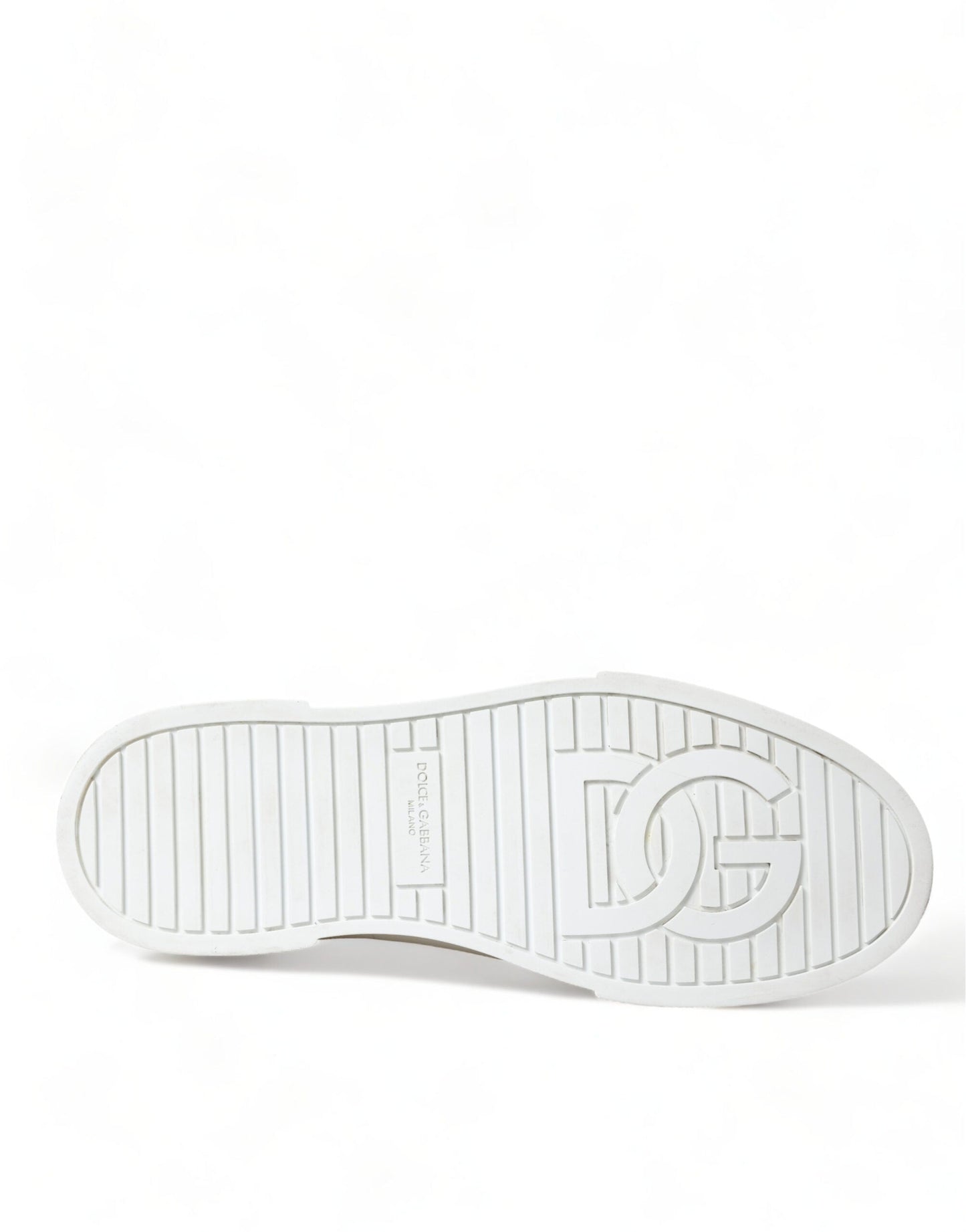 Dolce & Gabbana Brown Leopard Canvas Sneakers Shoes