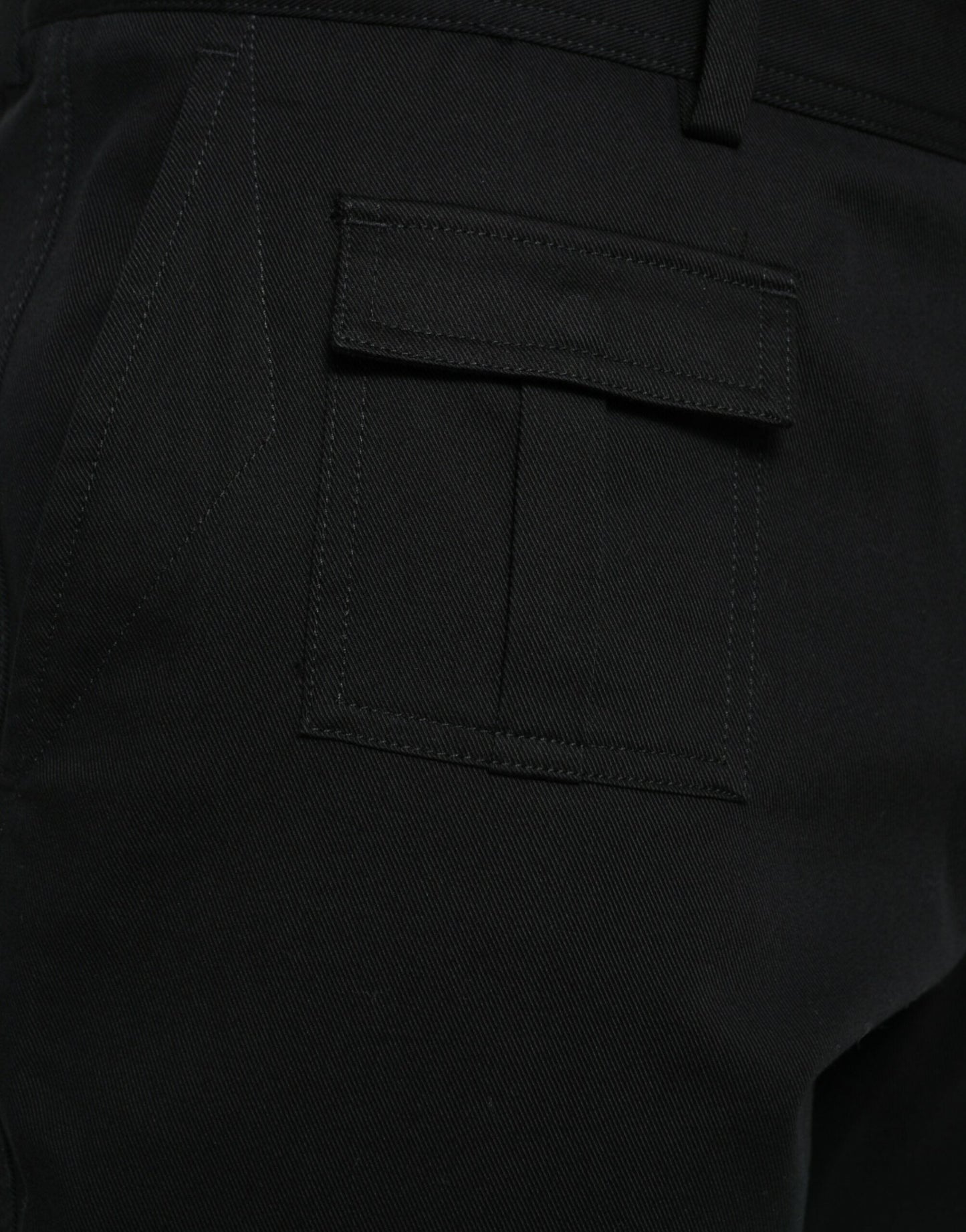 Dolce & Gabbana Black Gray slim Cotton Denim Jeans