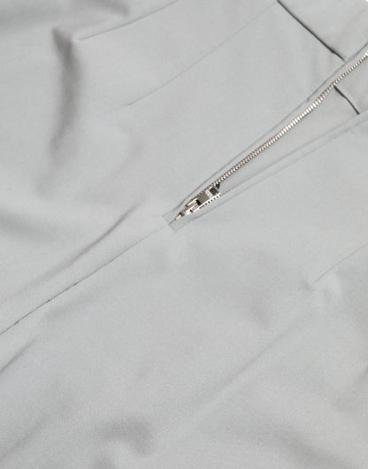 Dolce & Gabbana Gray Nylon Slim Trouser Pants