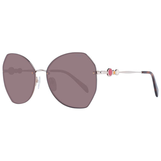 Emilio Pucci Rose Gold Women Sunglass