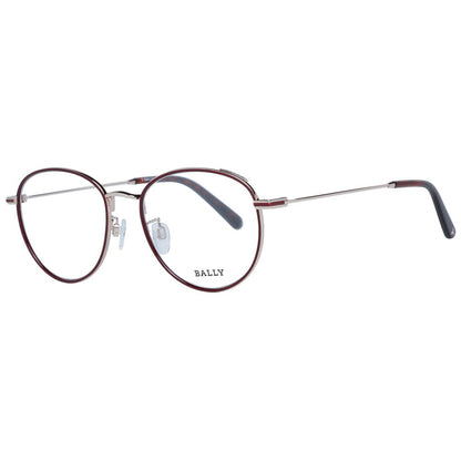 Bally Burgundy Unisex Glasses Frame