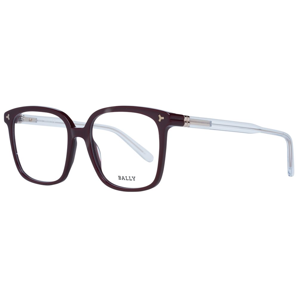 Bally Burgundy Women Glasses Frame