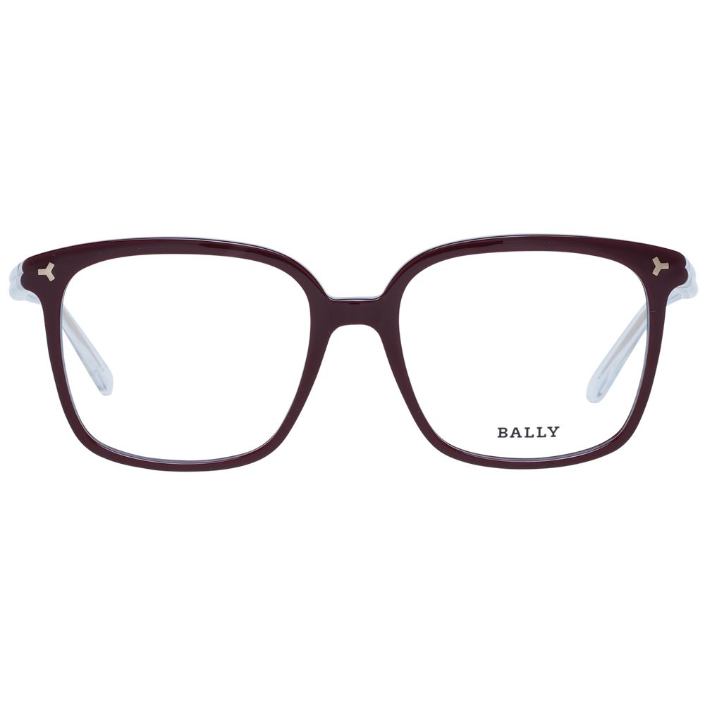 Bally Burgundy Women Glasses Frame