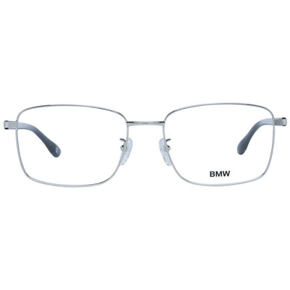 BMW Silver Men Glasses Frame