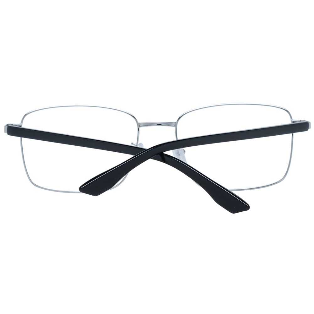 BMW Silver Men Glasses Frame