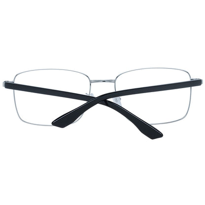 BMW Silver Men Glasses Frame