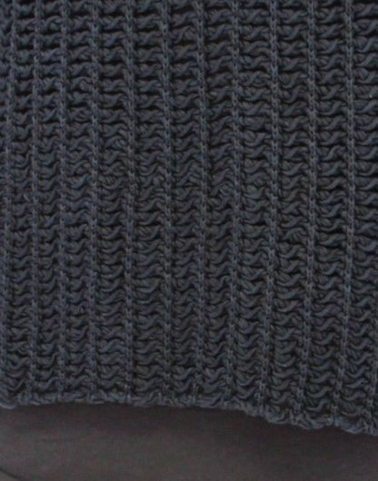 Dolce & Gabbana Blue Runway Netz Pullover Netted Sweater