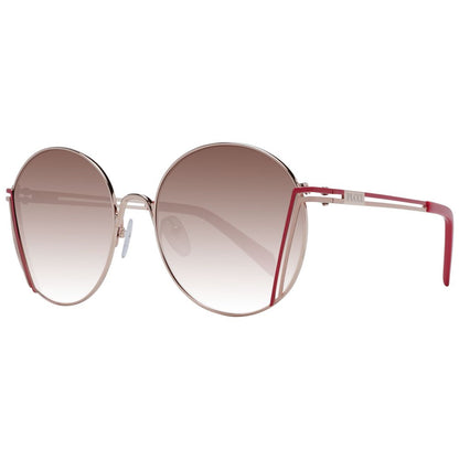 Emilio Pucci Rose Gold Women Sunglass