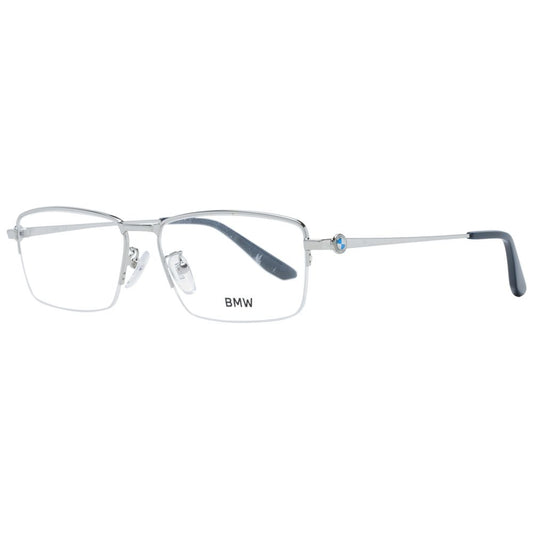 BMW Silver Men Glasses Frame