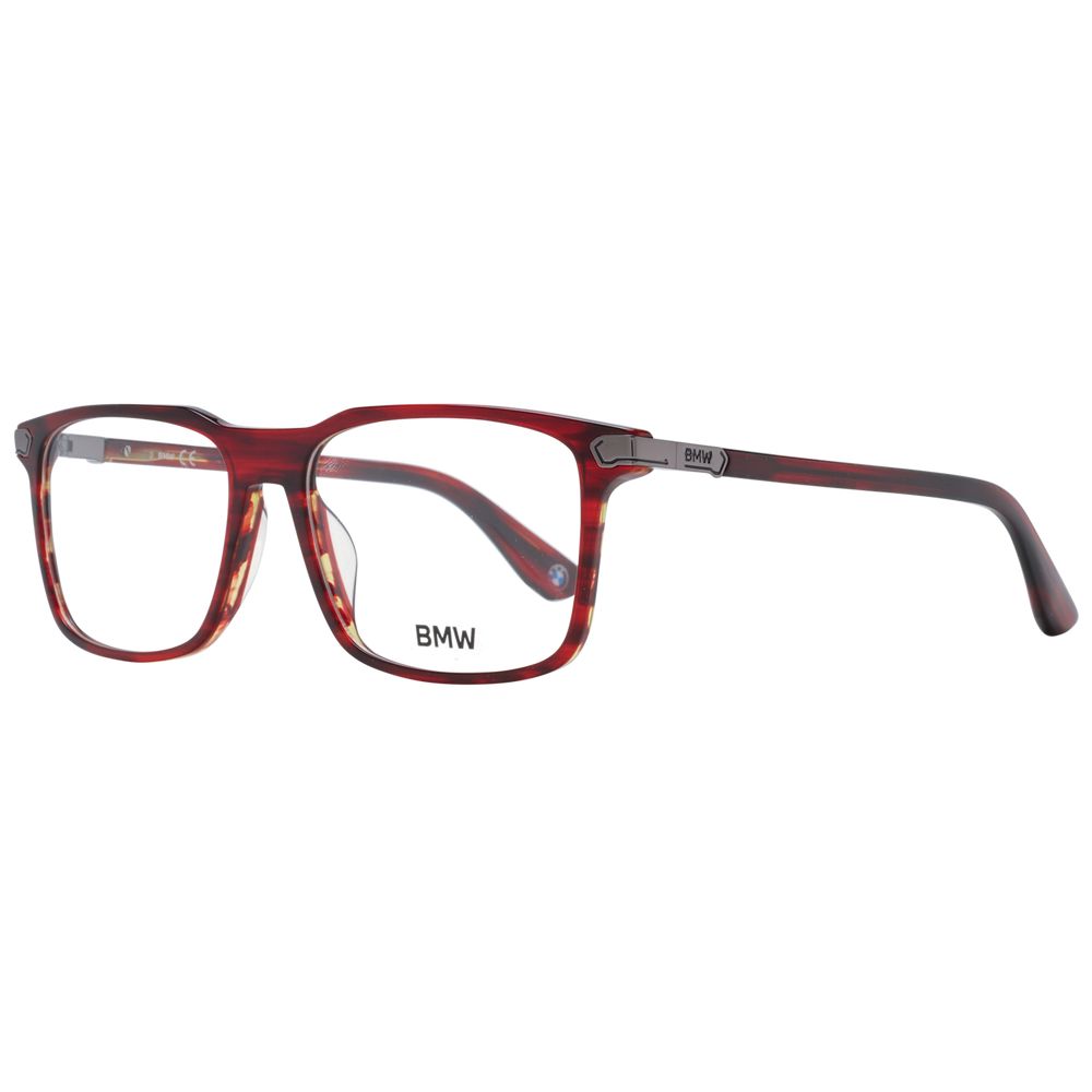 BMW Red Men Glasses Frame