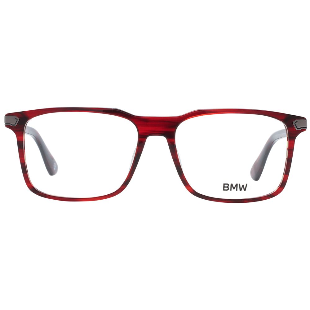 BMW Red Men Glasses Frame