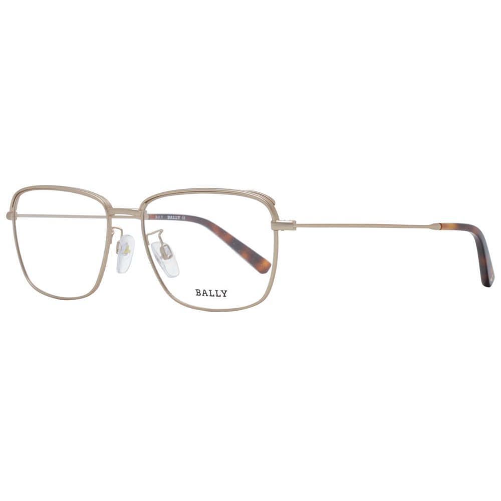 Bally Rose Gold Men Glasses Frame
