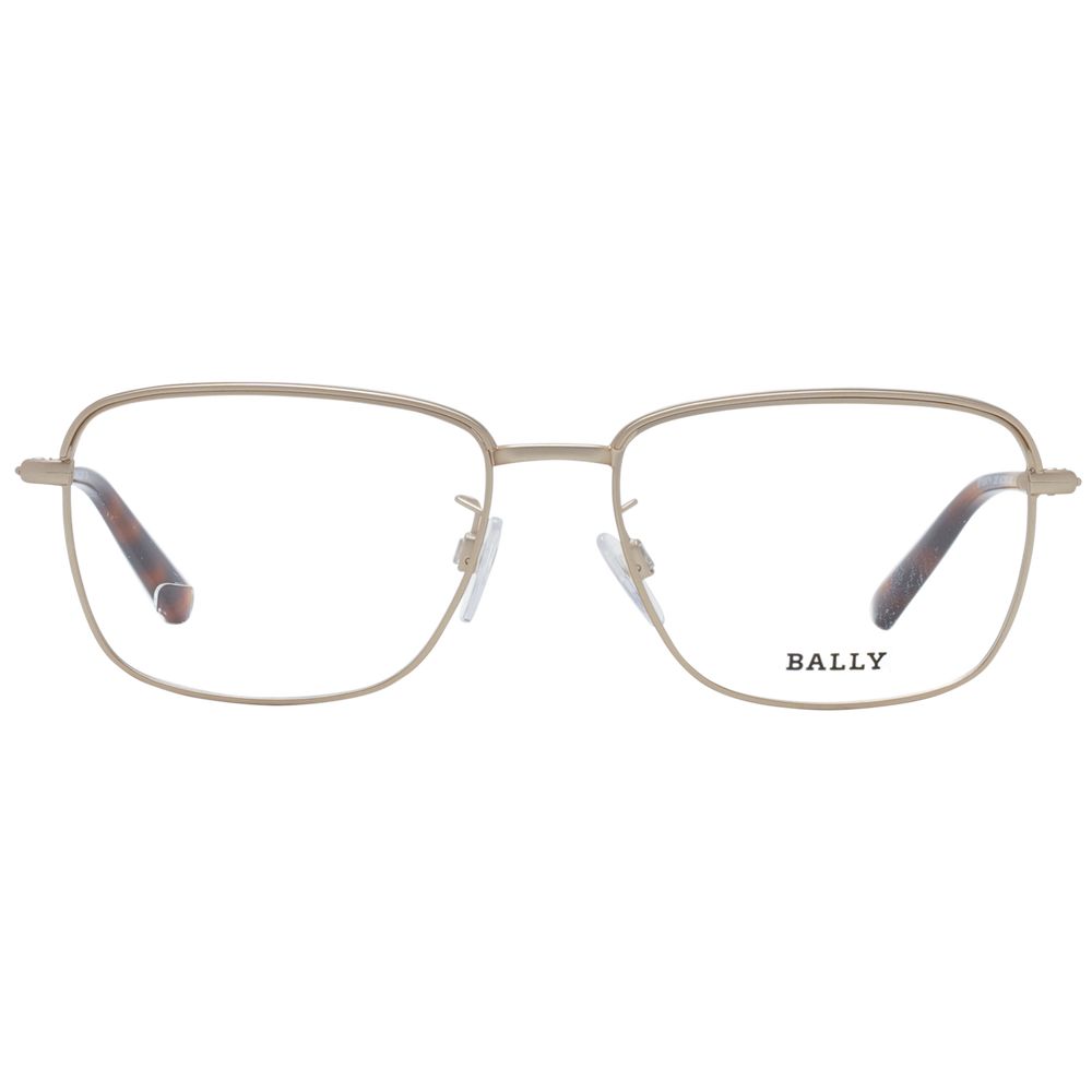 Bally Rose Gold Men Glasses Frame