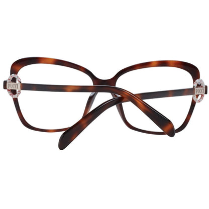 Emilio Pucci Brown Women Glasses Frame