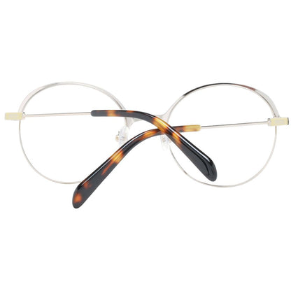 Emilio Pucci Gold Women Glasses Frame