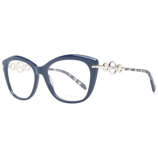 Emilio Pucci Blue Women Glasses Frame