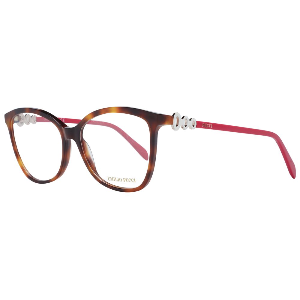 Emilio Pucci Brown Women Glasses Frame