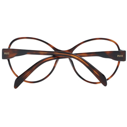 Emilio Pucci Brown Women Glasses Frame