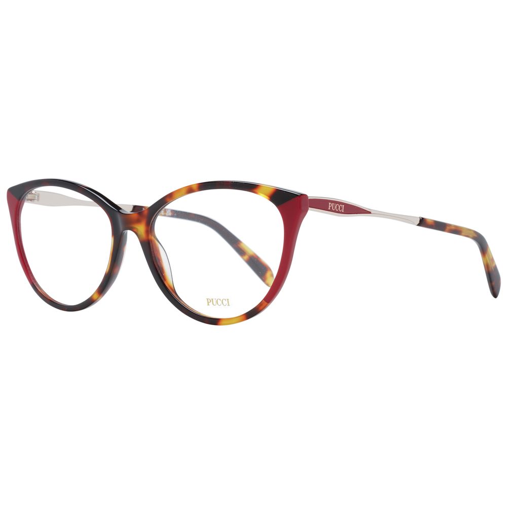 Emilio Pucci Red Women Glasses Frame