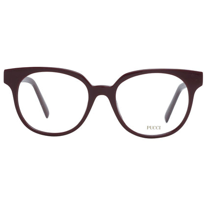 Emilio Pucci Burgundy Women Glasses Frame