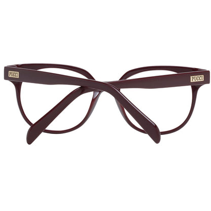 Emilio Pucci Burgundy Women Glasses Frame