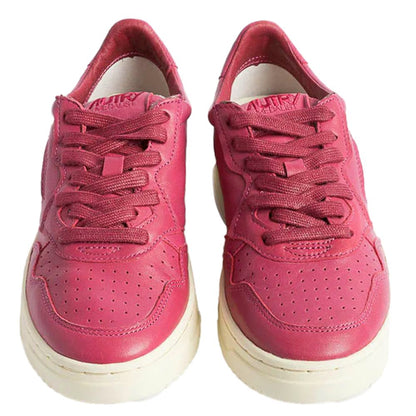 Autry Fuchsia Goatskin Women Sneaker
