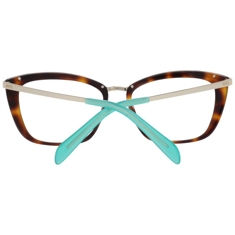 Emilio Pucci Brown Women Glasses Frame