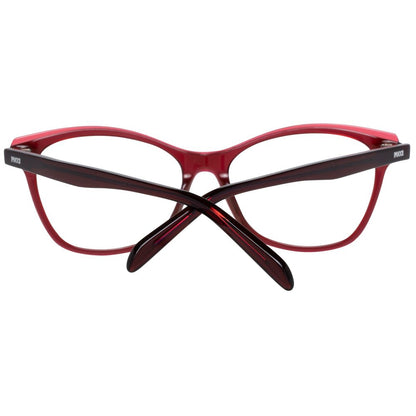 Emilio Pucci Red Women Glasses Frame