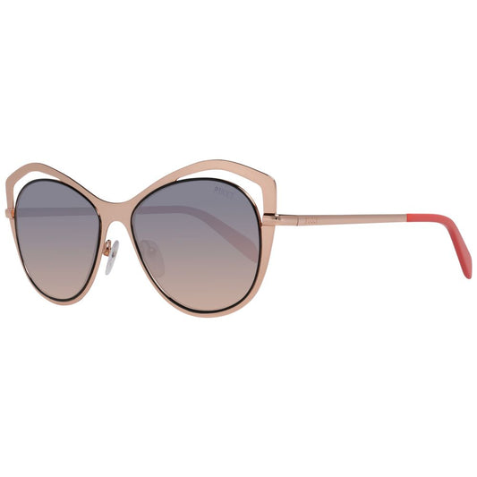 Emilio Pucci Rose Gold Women Sunglass