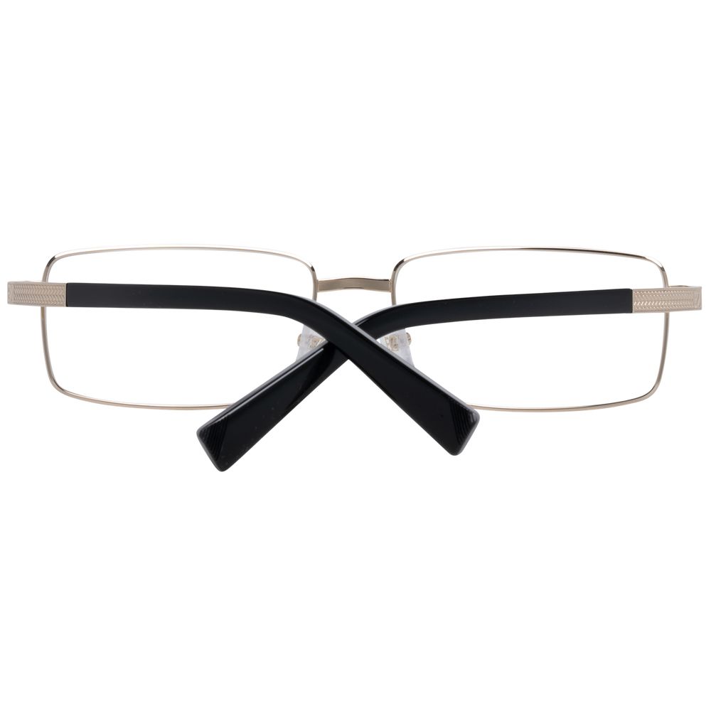 Ermenegildo Zegna Gold Men Glasses Frame