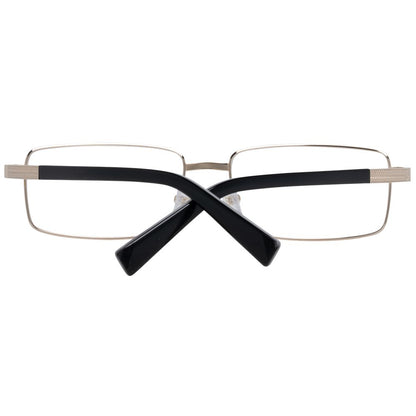 Ermenegildo Zegna Gold Men Glasses Frame