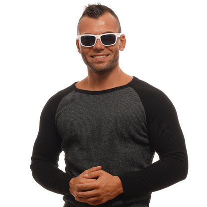 Bolle White Unisex Sunglass