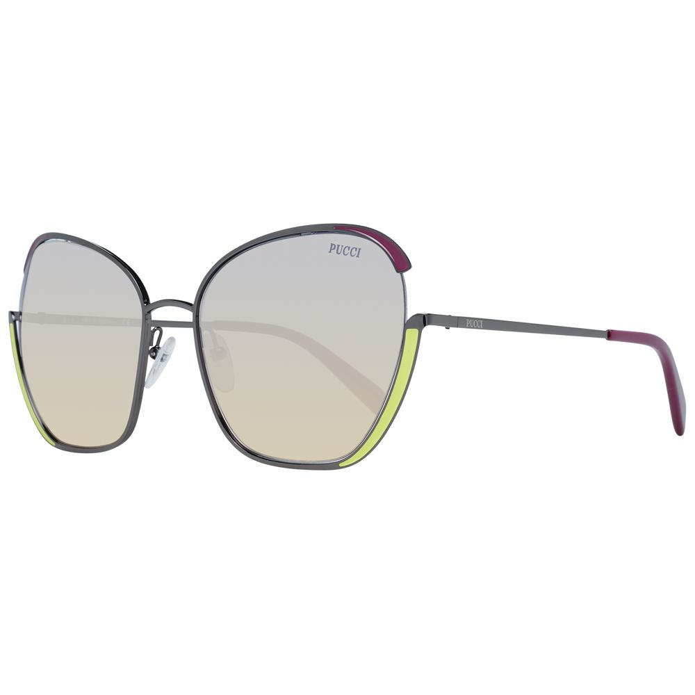 Emilio Pucci Gray Women Sunglass